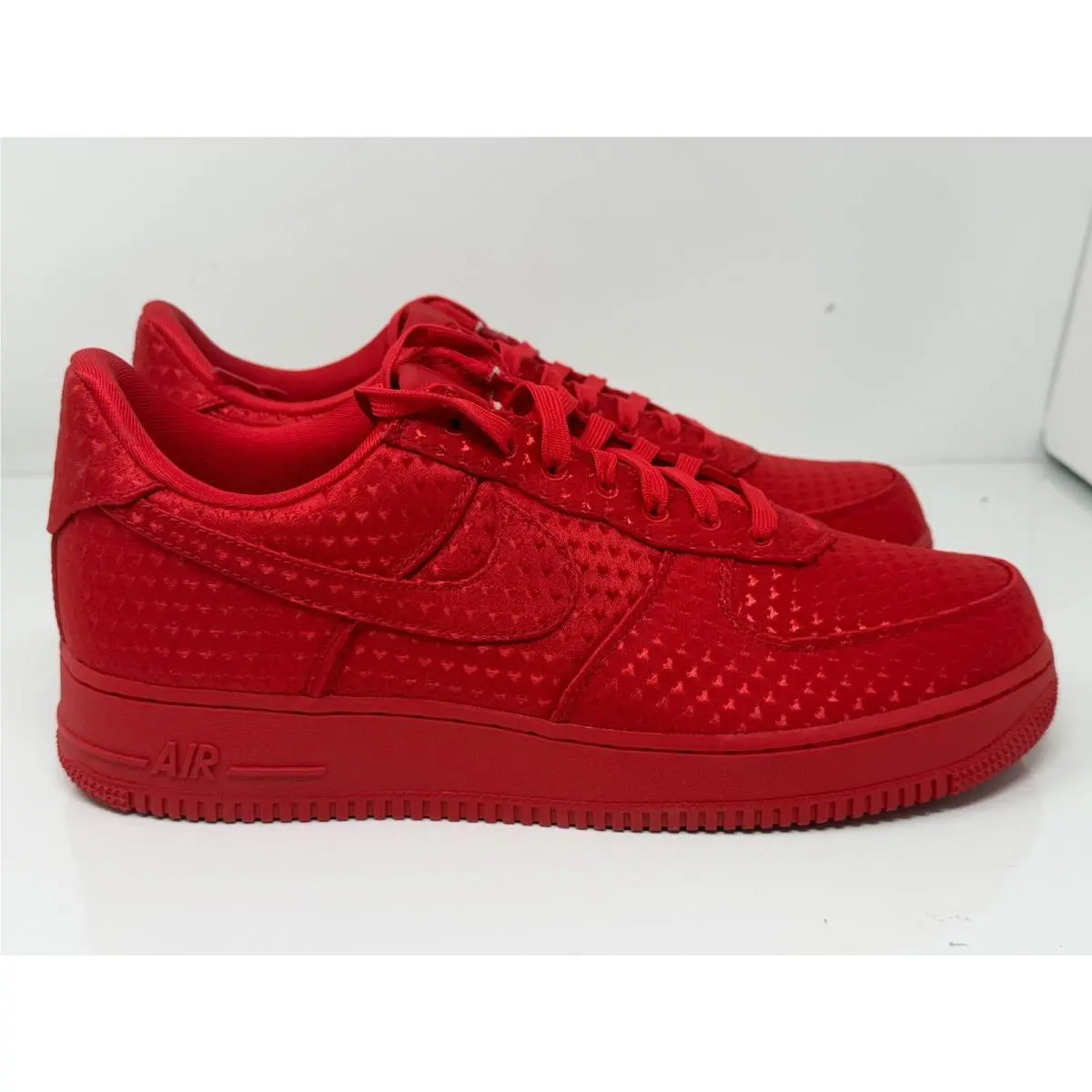 Nike Air Force 1 Retro Valentines Day Red IB6836-600 Men Size 11.5 Noboxlid - Red