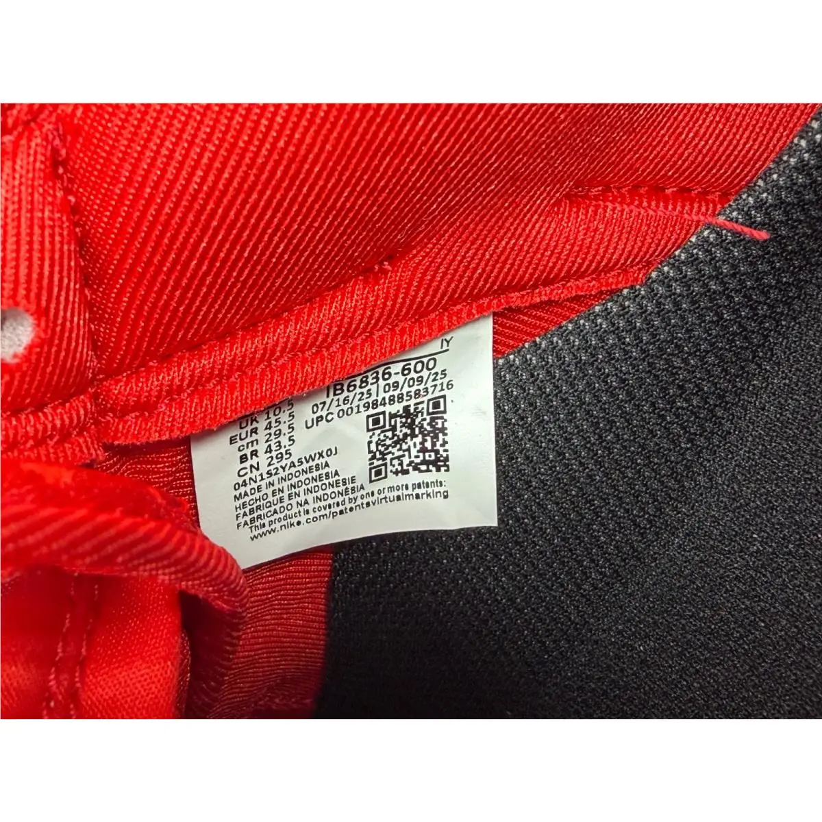 Nike shoes - Nike Air Force 1 - Air Force - IB6836-600 - Red (UPC: 198488583716) 3