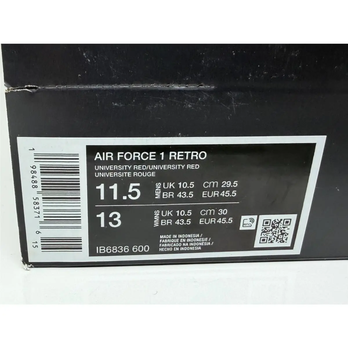 Nike shoes - Nike Air Force 1 - Air Force - IB6836-600 - Red (UPC: 198488583716) 5