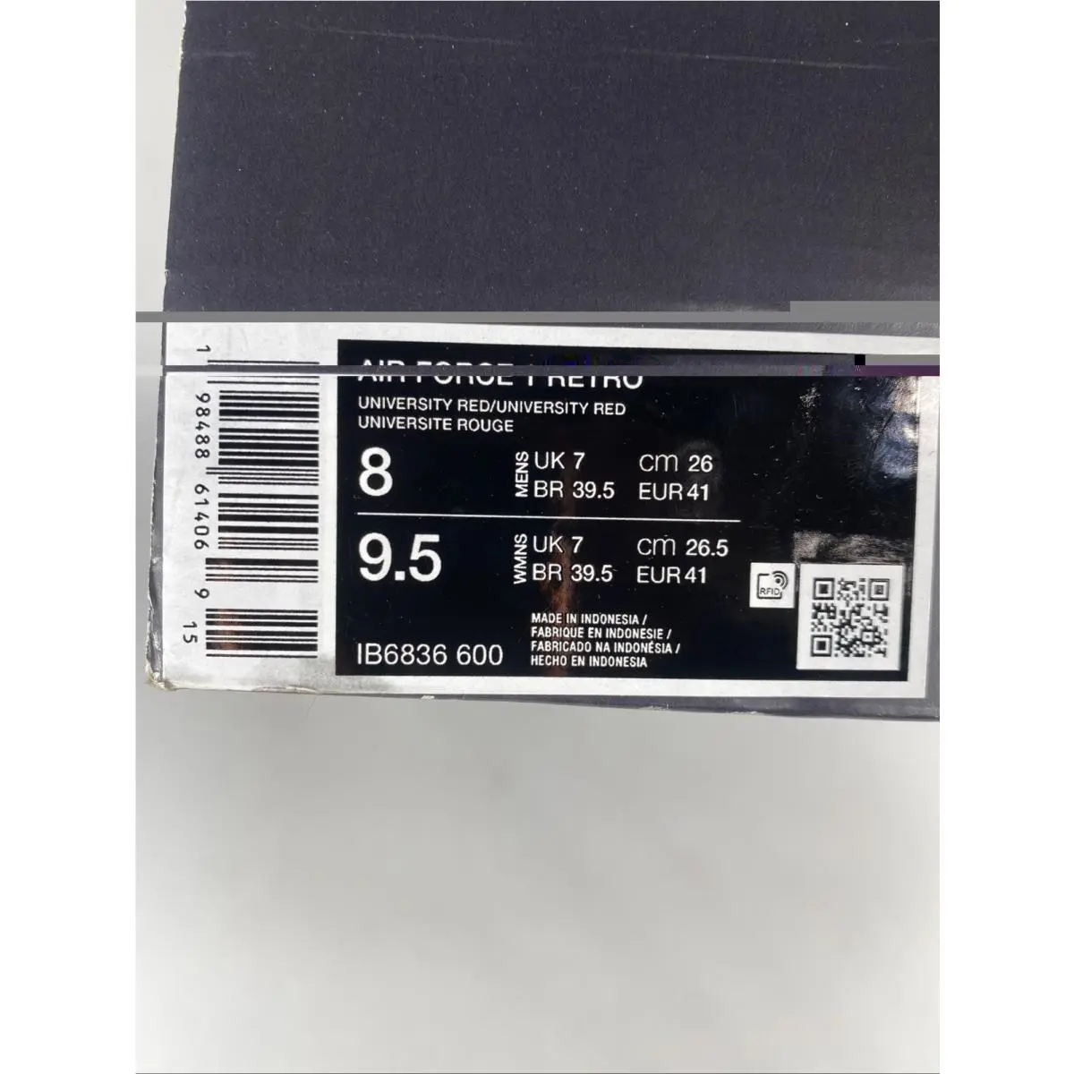 Nike shoes - Nike Air Force - Air Force - IB6836 600 - University Red (UPC: 198488614069) 8