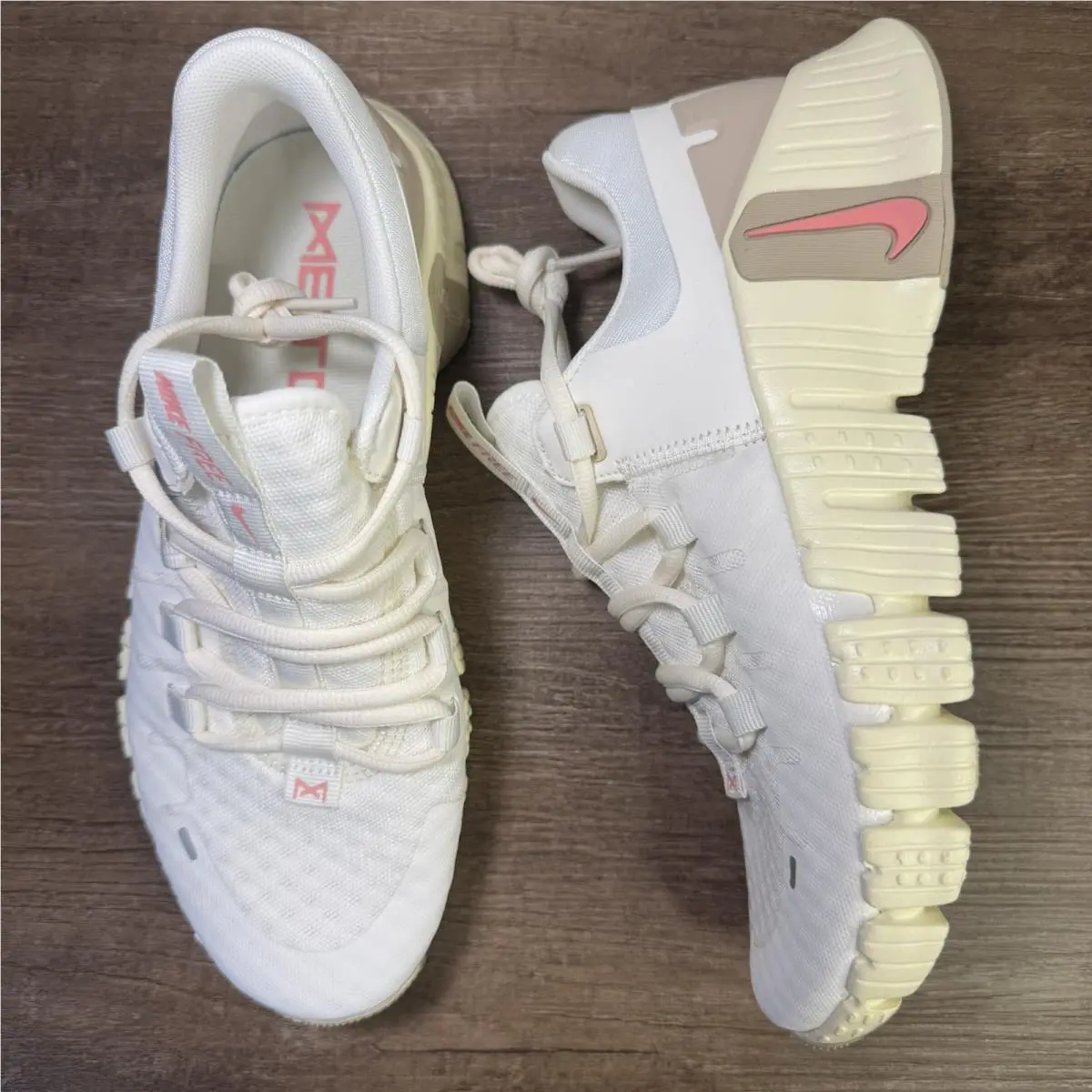 Free Metcon 5 ‘sail Sanddrift’ Women’s Size 8 Gym Workout DV3950-100 by Nike