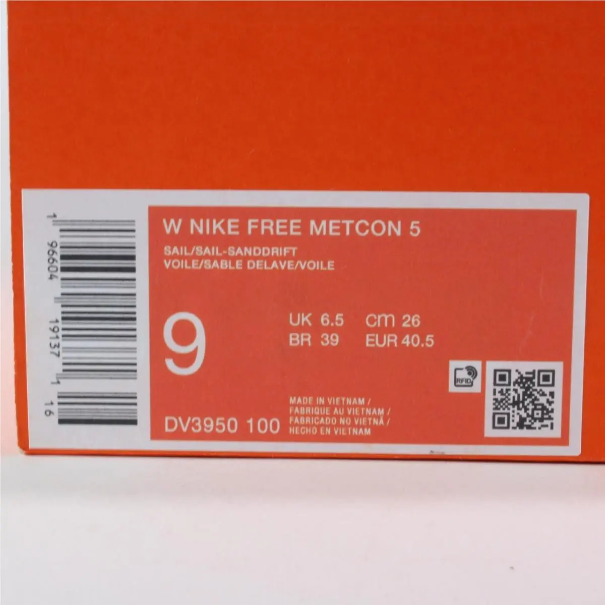 Nike shoes - Nike Free Metcon - Free Metcon - DV3950-100 - Ivory 8