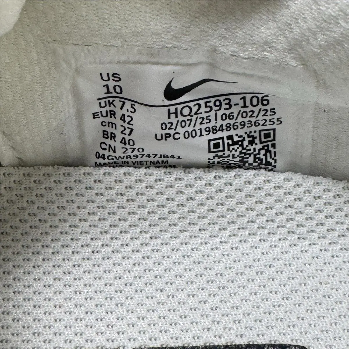 Nike shoes - Pegasus - Pegasus - HQ2593 106 - Sail/Off Noir Metallic Silver (UPC: 198486928243) 4