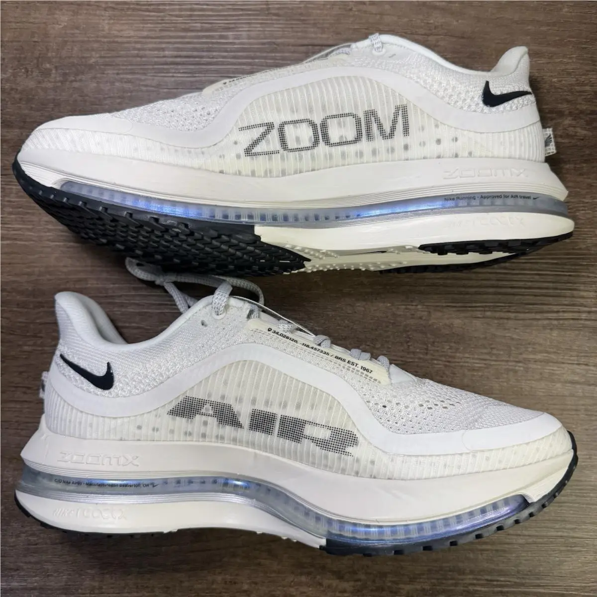 Nike shoes - Pegasus - Pegasus - HQ2593 106 - Sail/Off Noir Metallic Silver (UPC: 198486928243) 3