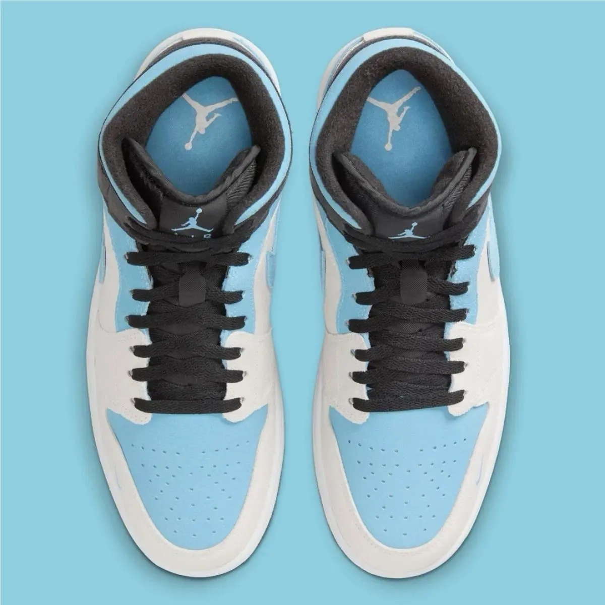 Nike shoes - Air Jordan 1 Mid SE - IM6567-121 - Summit White/Blue Chill/Black 1