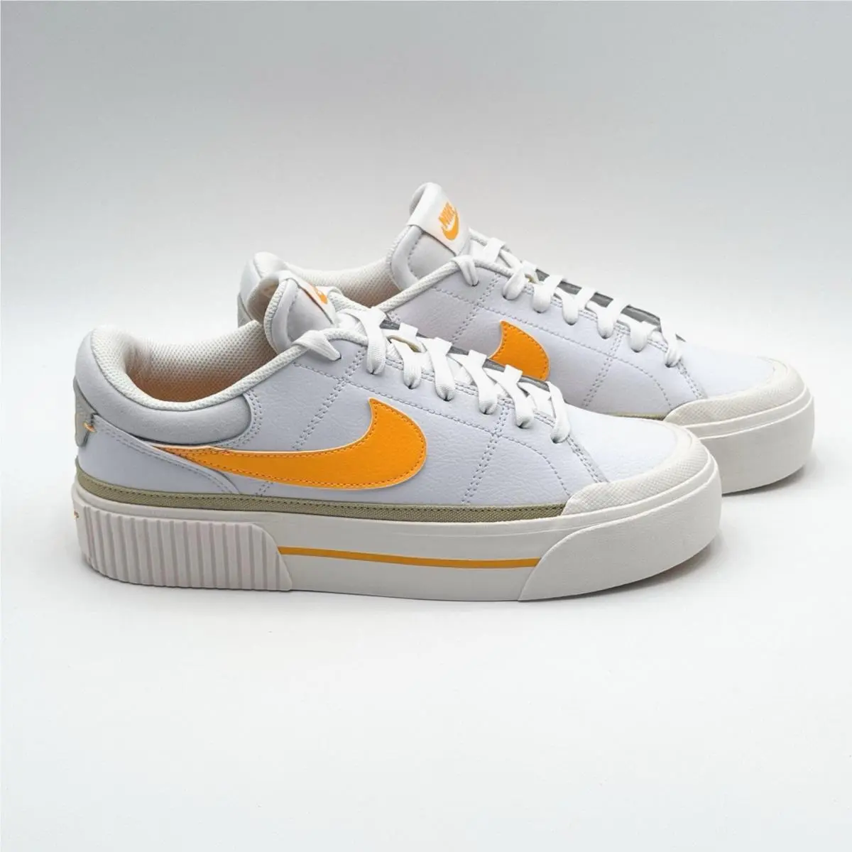 Nike shoes - Nike Court Legacy - Court Legacy - DM7590-109 - White, Manufacturer: White / Leather Orange - Team Gold (UPC: 197862742268) 0