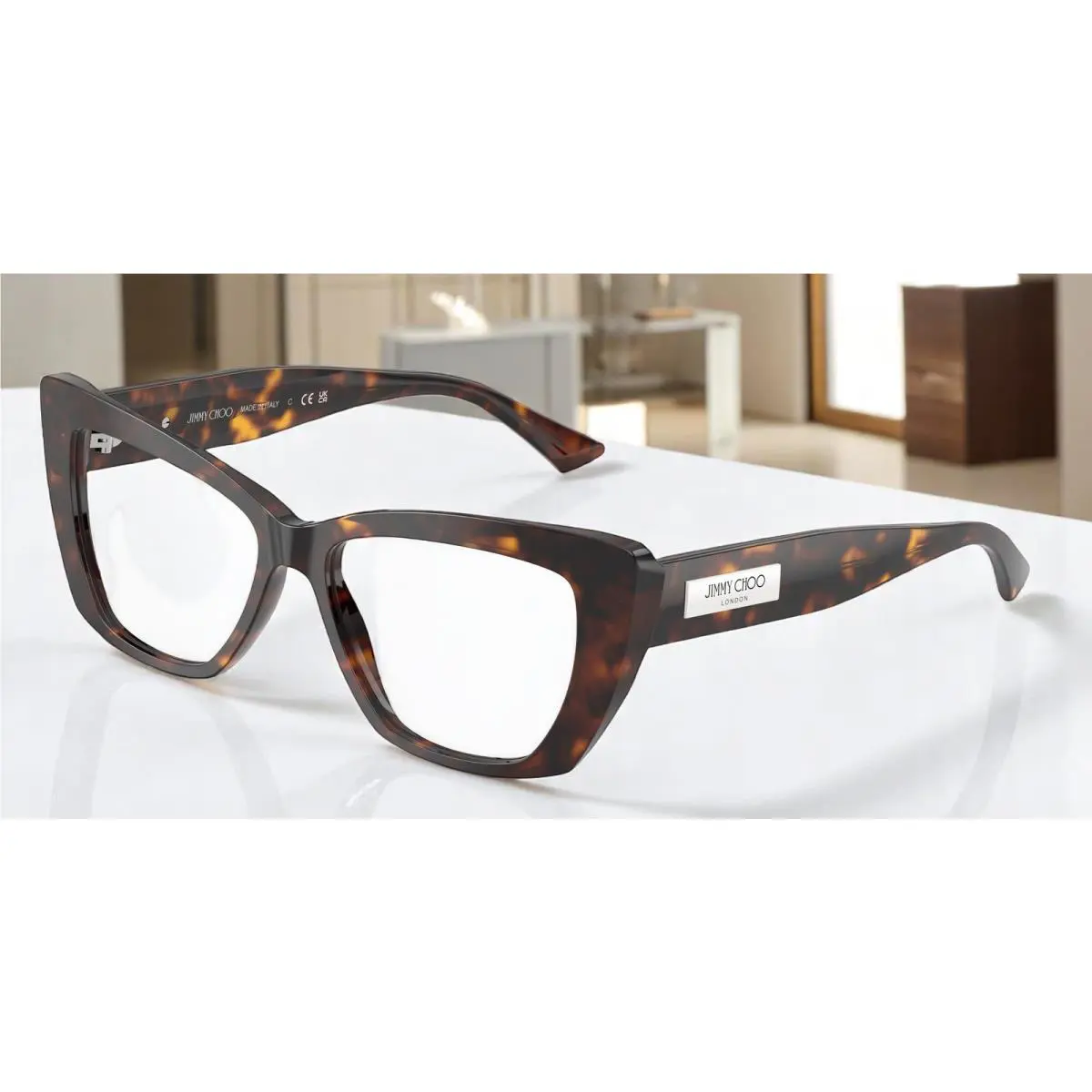 Jimmy Choo JC3036 5002 Havana Demo Lens 54 mm Women`s Eyeglasses