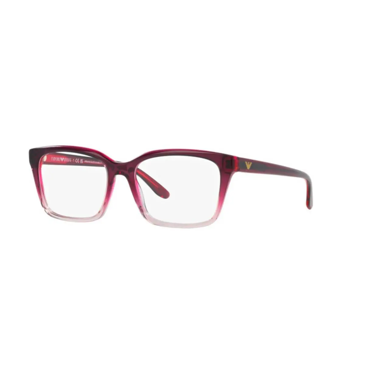 Emporio Armani Woman Cat Eye Eyeglasses EA3219 5990 Gradient Violet/Grey54mm