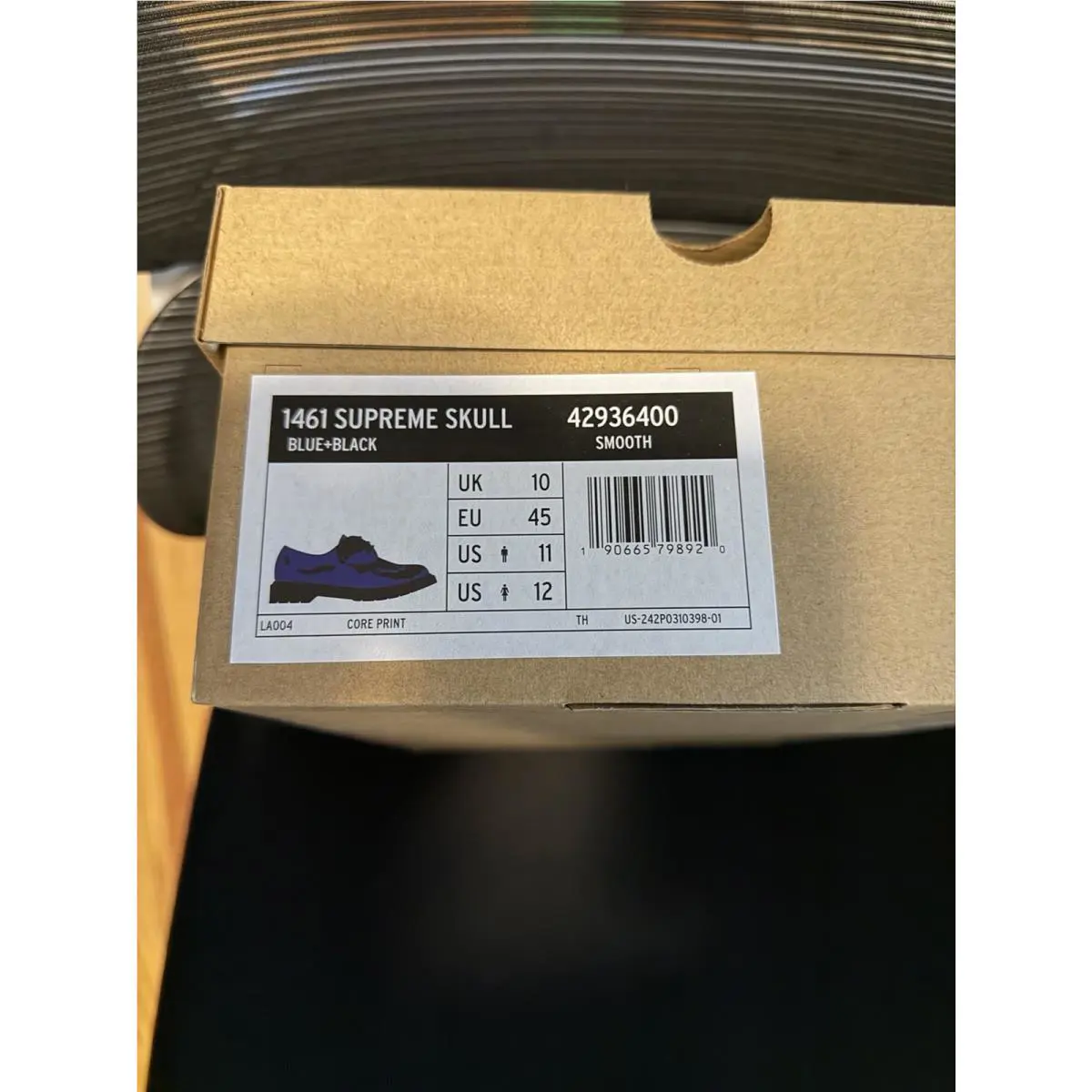 Dr. Martens shoes - Supreme Dr.Martens 1461 - Supreme - 42936400 - Blue 2