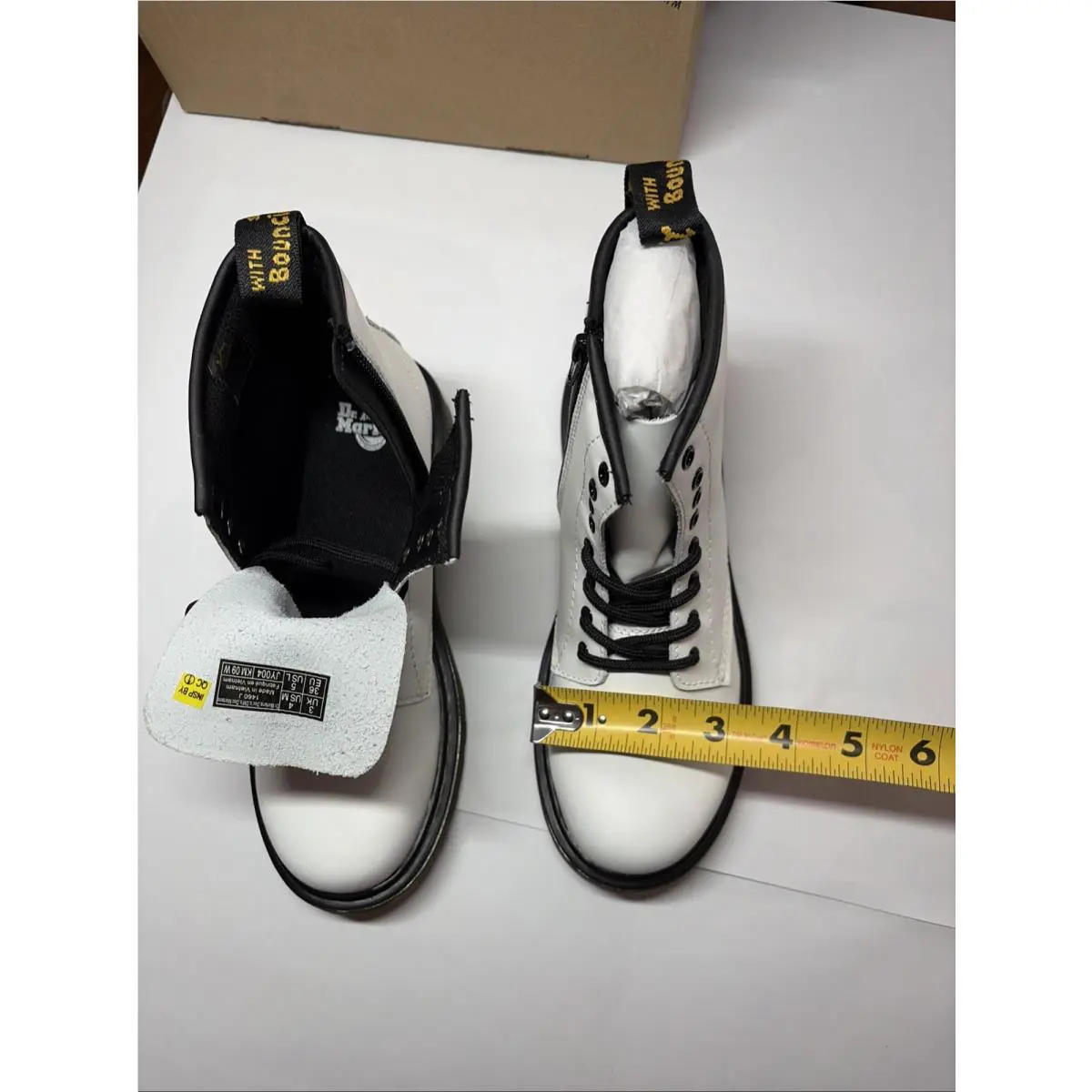 Dr. Martens shoes - Kid `s Collection 1460 - Kid Collection - White (UPC: 0190665321661) 7