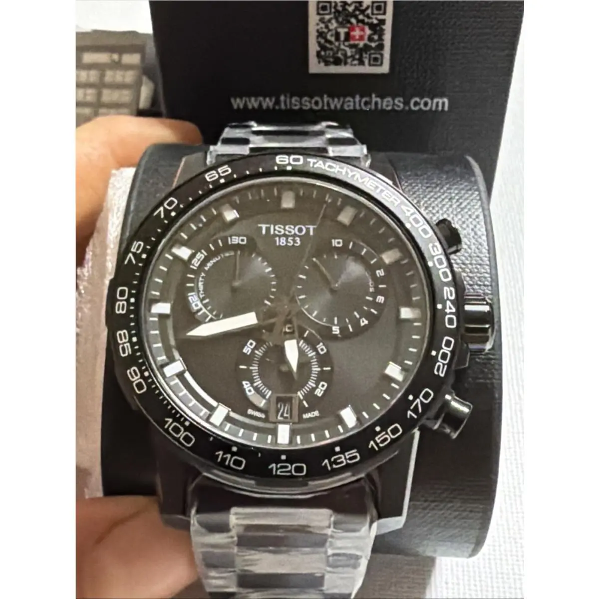 Tissot Supersport Chrono Quartz Watch 45.5mm - T125.617.33.051.00