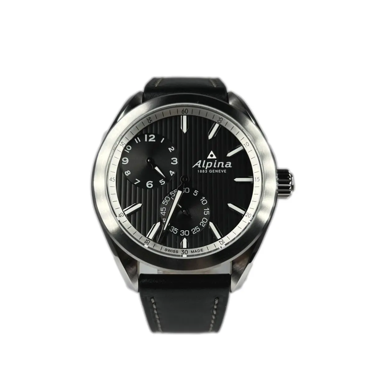 Alpiner Regulator Stainless Steel Men s Watch AL-650BBS5E6 by Alpina
