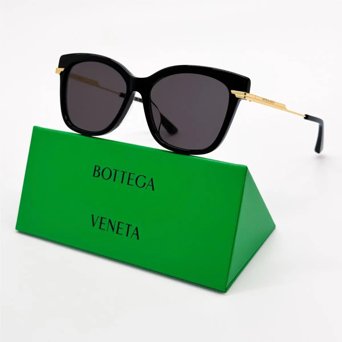 Bottega Veneta BV1296SA 001 Sunglasses Black Women Eyewear