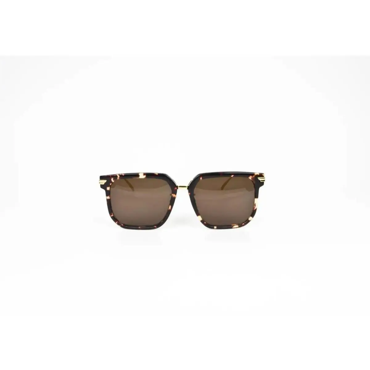 Bottega Veneta BV1083SA 002 Color Tortoise Square Sunglasses 57-18-145