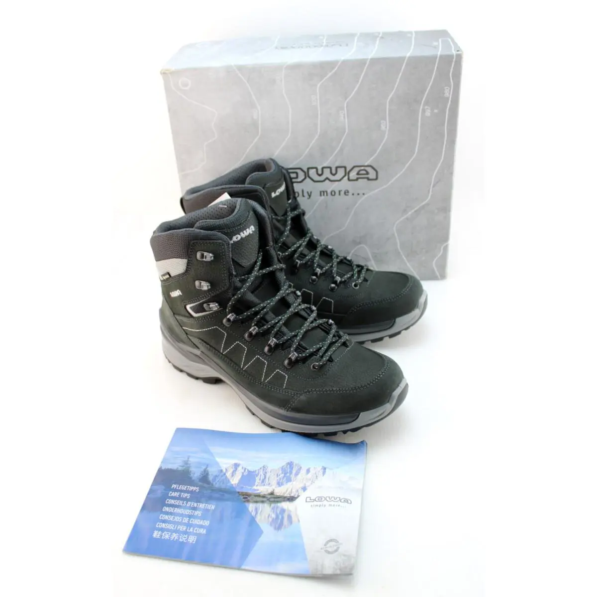 Lowa shoes - LOWA Toro Pro GTX Mid Gore-Tex Hiker - Anthracite / Dark Gray (UPC: 4063606275667) 11