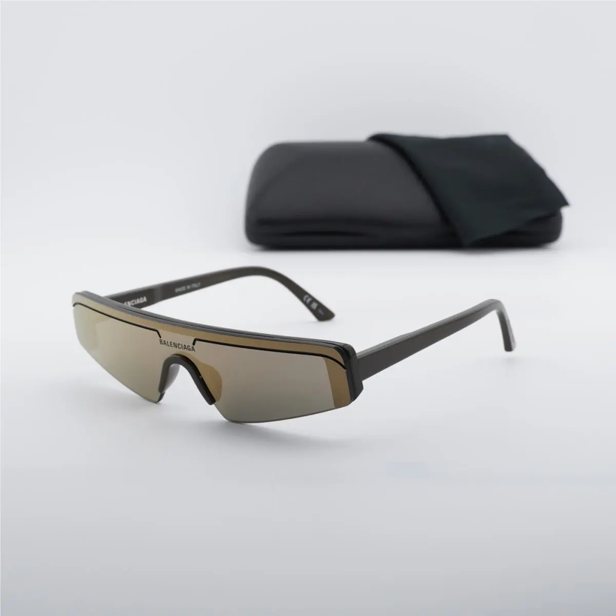 Balenciaga BB0003S 012 Brown/bronze Mirror 99-1-140 Sunglasses