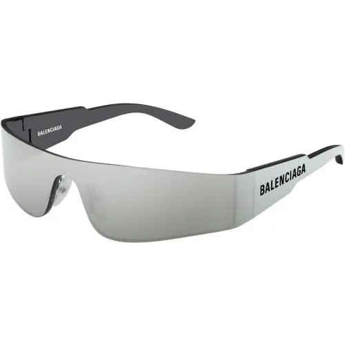 Balenciaga Extreme BB 0041S Sunglasses 002 Silver