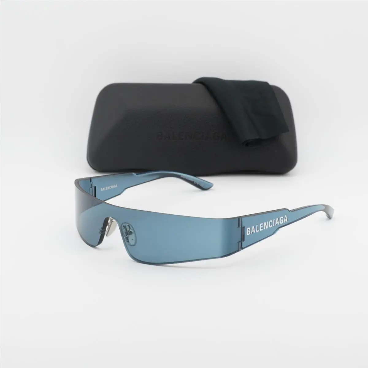 Balenciaga BB0041S 014 Blue/blue 99-1-125 Sunglasses