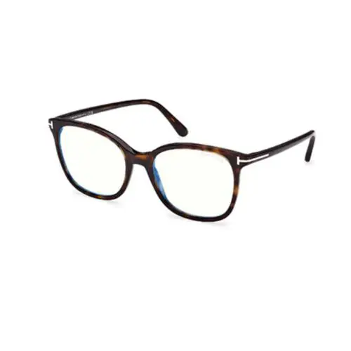 Tom Ford FT6089 B 052 Dark Havana Square Women`s Eyeglasses