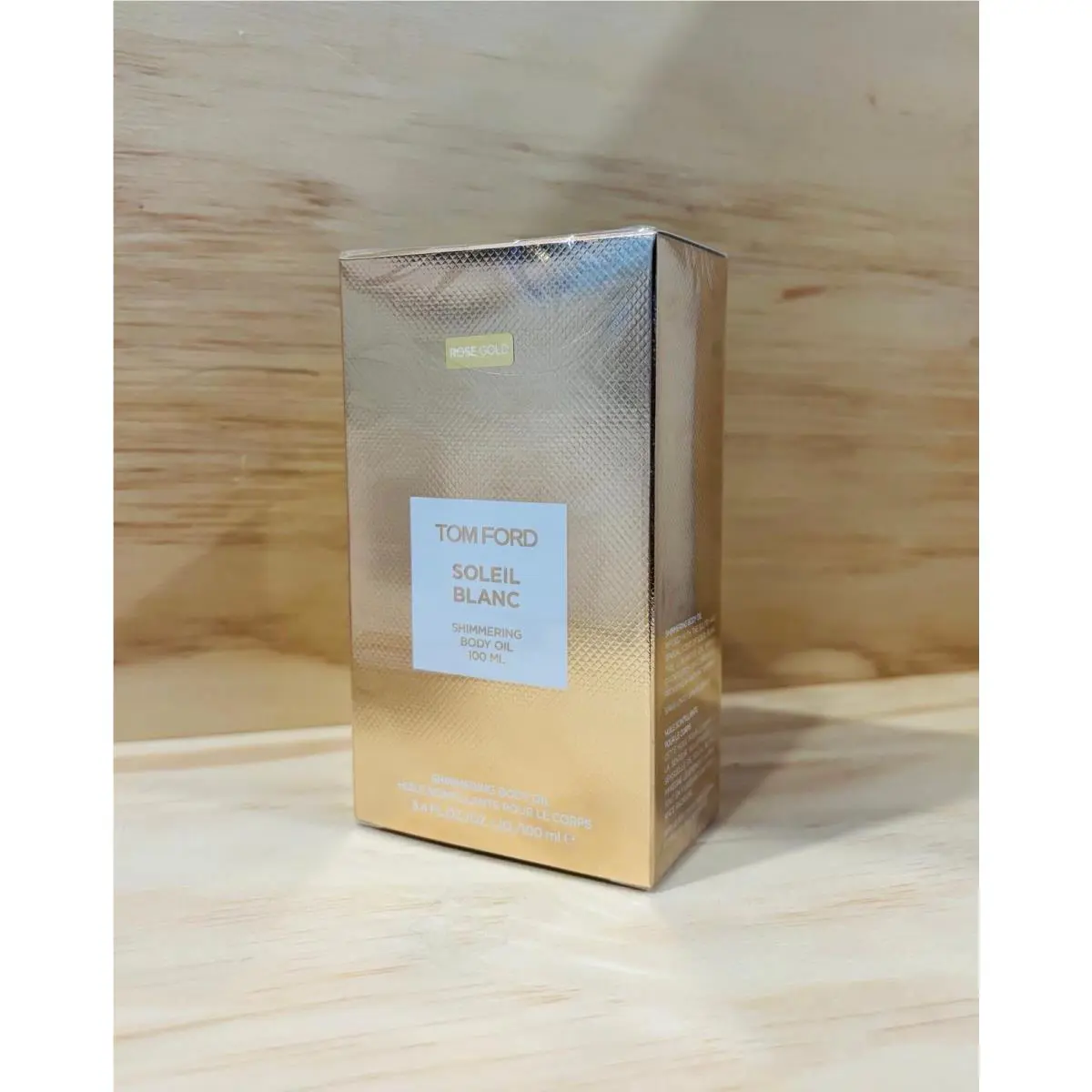 Tom Ford Soleil Blanc Shimmering Body Oil Rose Gold 100 ml Box