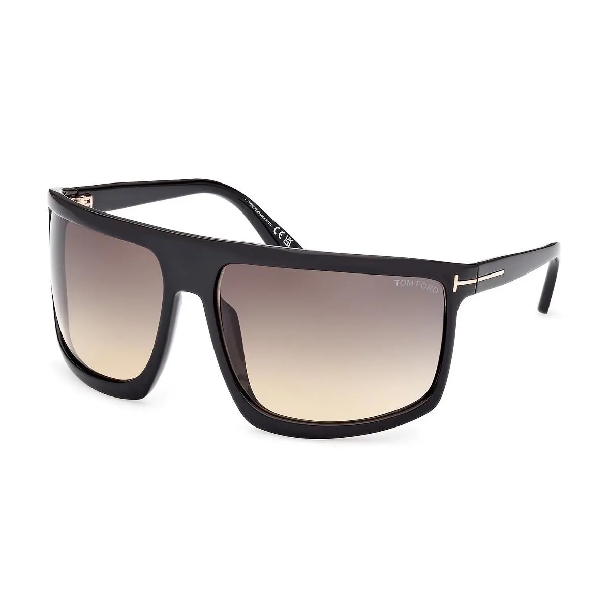 FT1066 Sunglasses Sun Glasses 01B Shiny Black 68mm Men by Tom Ford