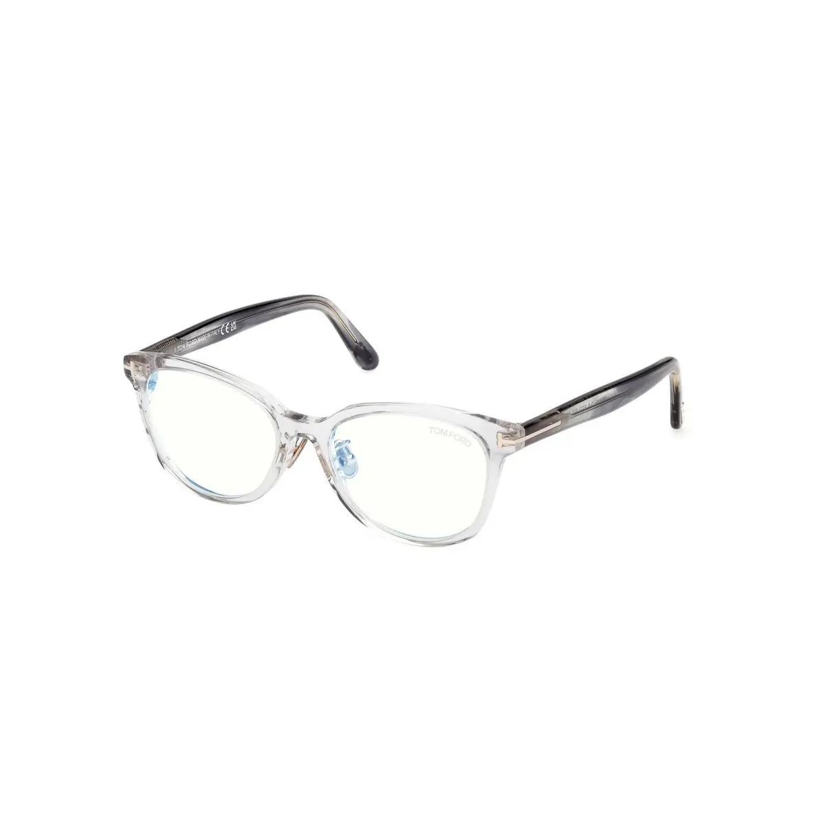Tom Ford FT6104 D B 001 BB Shiny Black 52 mm Women`s Eyeglasses