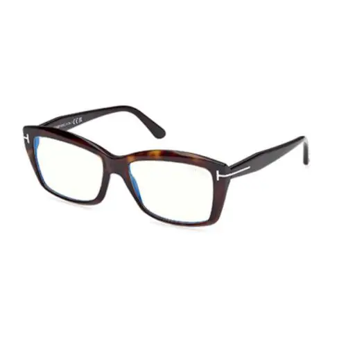 Tom Ford FT6065 B 052 Dark Havana Rectangular Women`s Eyeglasses