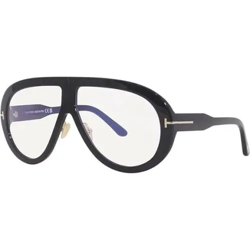 Tom Ford Troy FT 0836 Black Gold Frame Transparent 61/10/140 Unisex Sunglasses