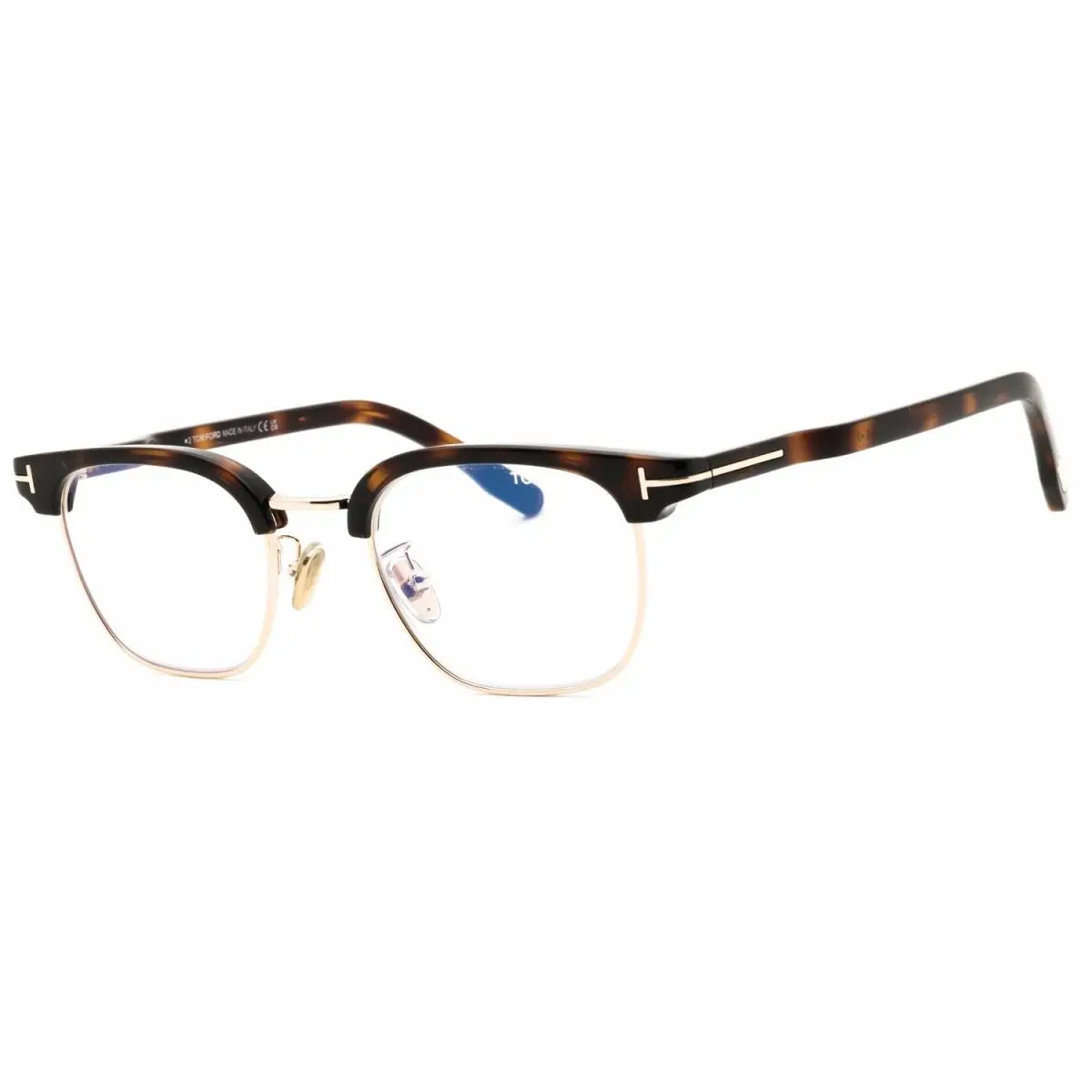 Tom Ford TF5932-D-B 052 Square Dark Havana 47 mm Men`s Eyeglasses Frame