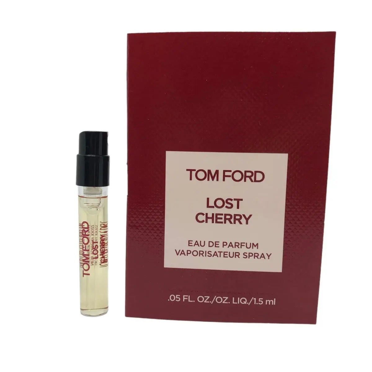 Tom Ford Lost Cherry Sample Spray Vial 0.05oz/1.5ml - black