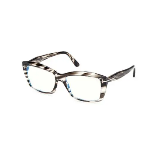 Tom Ford FT6065 B 056 Coloured Havana Rectangular Women`s Eyeglasses