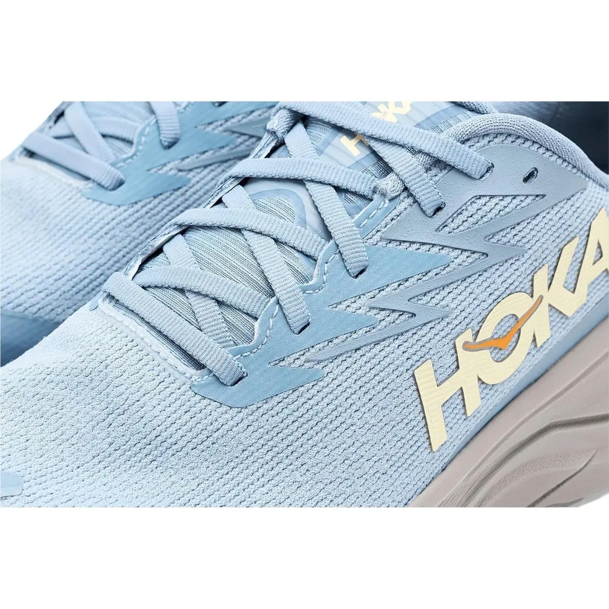 Hoka shoes - Asphalt Grey/Varsity Yellow 39