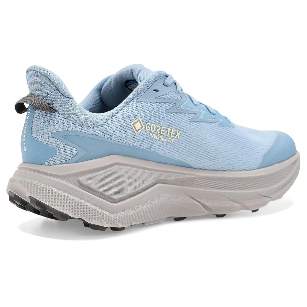 Hoka shoes - Asphalt Grey/Varsity Yellow 22