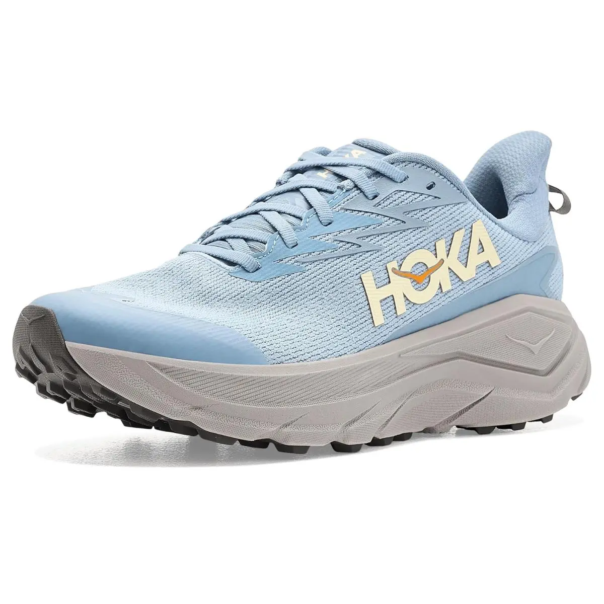 Hoka shoes - Asphalt Grey/Varsity Yellow 34