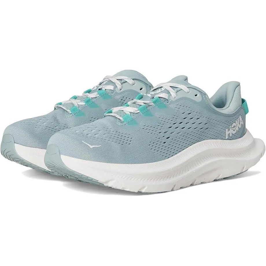 Hoka Kawana 2 Road Running Training Sneakers Light Blue Mesh White Size 10.5 B - Light Blue / White