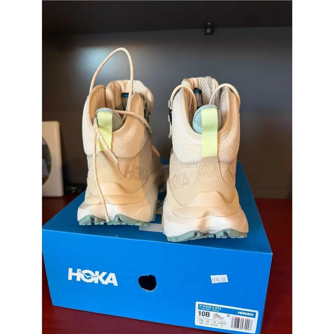 Hoka shoes - Hoka One One Kaha 2 GTX - 1123156F - Oak Alabaster (UPC: 197634430997) 0