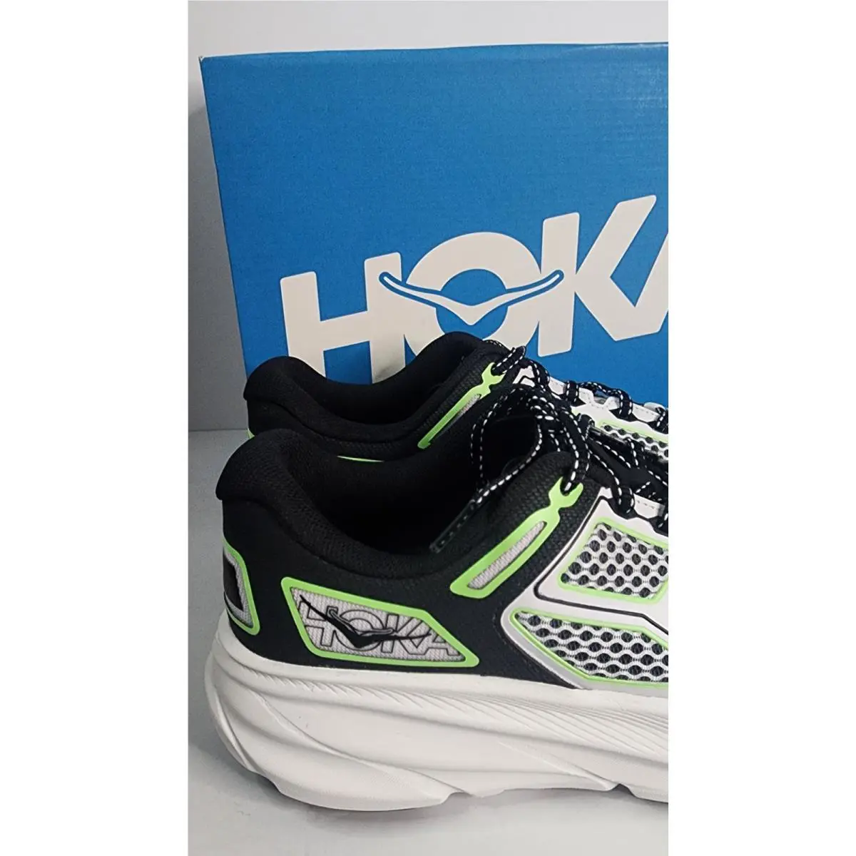 Hoka shoes - Hoka One One Clifton 9 - 1155370-BWHT - Black 0