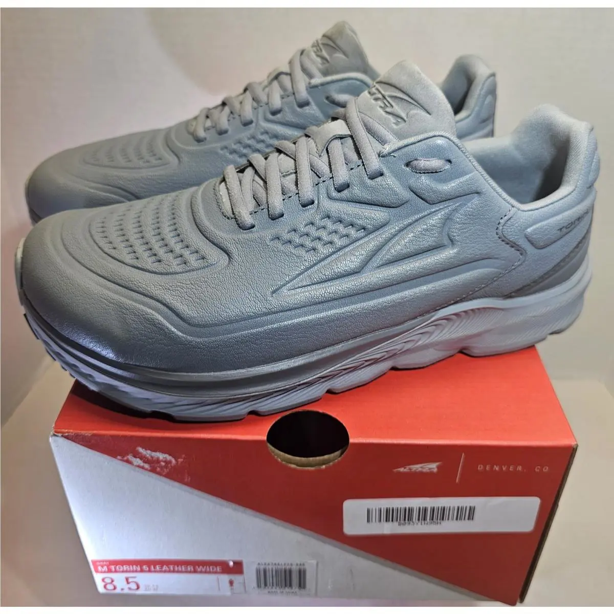 Altra shoes - Torin 5 - Torin - AL0A7R6L220-085 - Gray 0