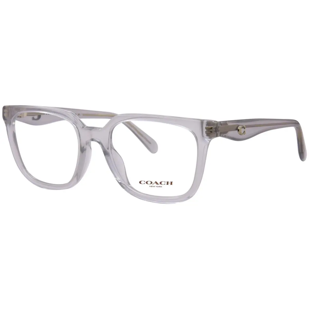 Coach HC6271U 5614 Eyeglasses Women`s Milky Dove Full Rim Square Shape 52mm - Frame: White