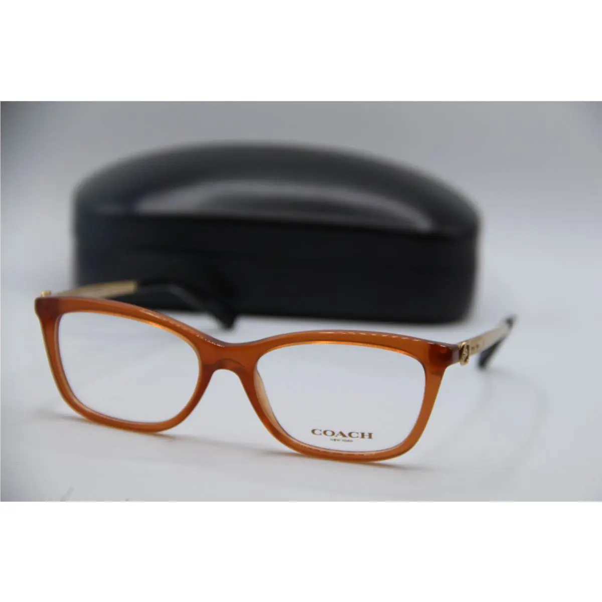 Coach HC 6114 5502 Brown Gold Frames Eyeglasses 51-16