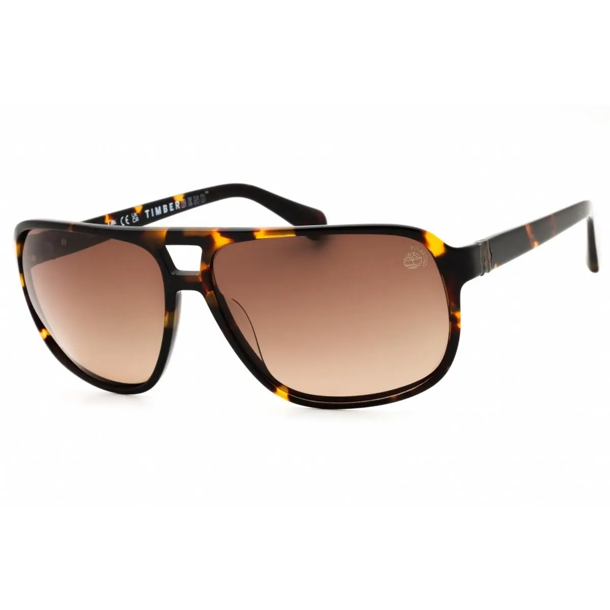 Timberland TB00031 52H Dark Havana/brown Polarized 65-14-150 Sunglasses