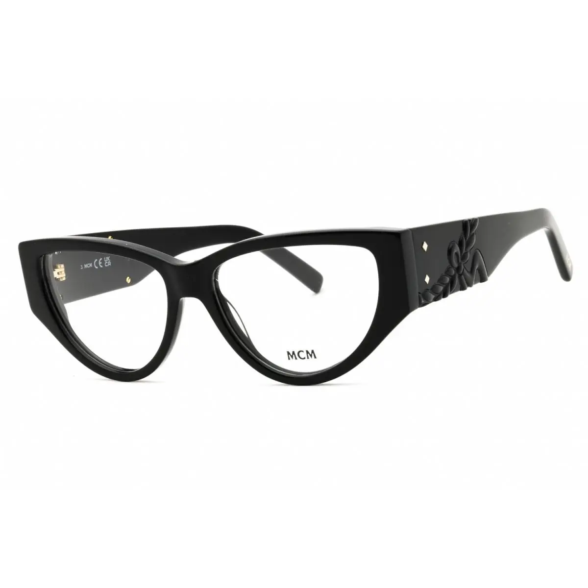 Mcm MW5004 001 Shiny Black 53mm Eyeglasses