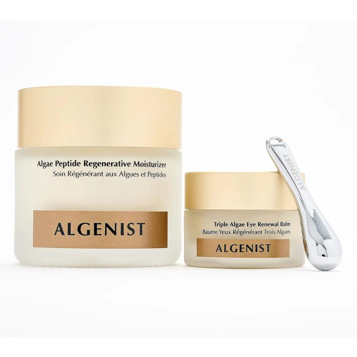 Peptide Regenerative Face Eye Set- Moisturizer Eye Renewal Balm Nul by Algenist