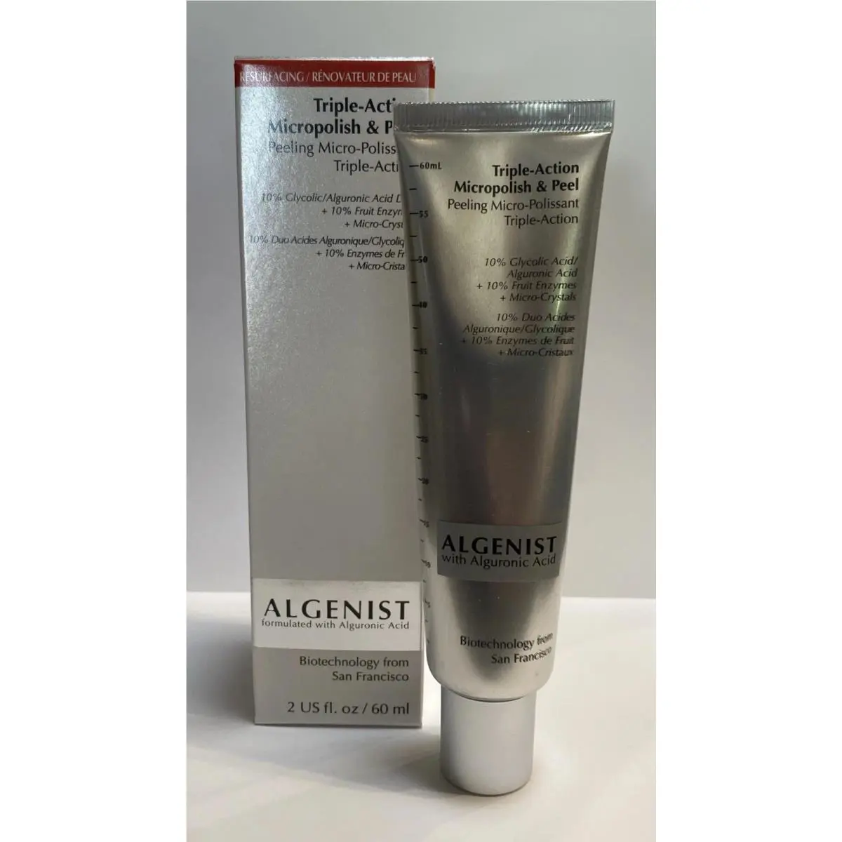 ⭐ Algenist Triple-action Micropolish Peel Cream 2 OZ ⭐