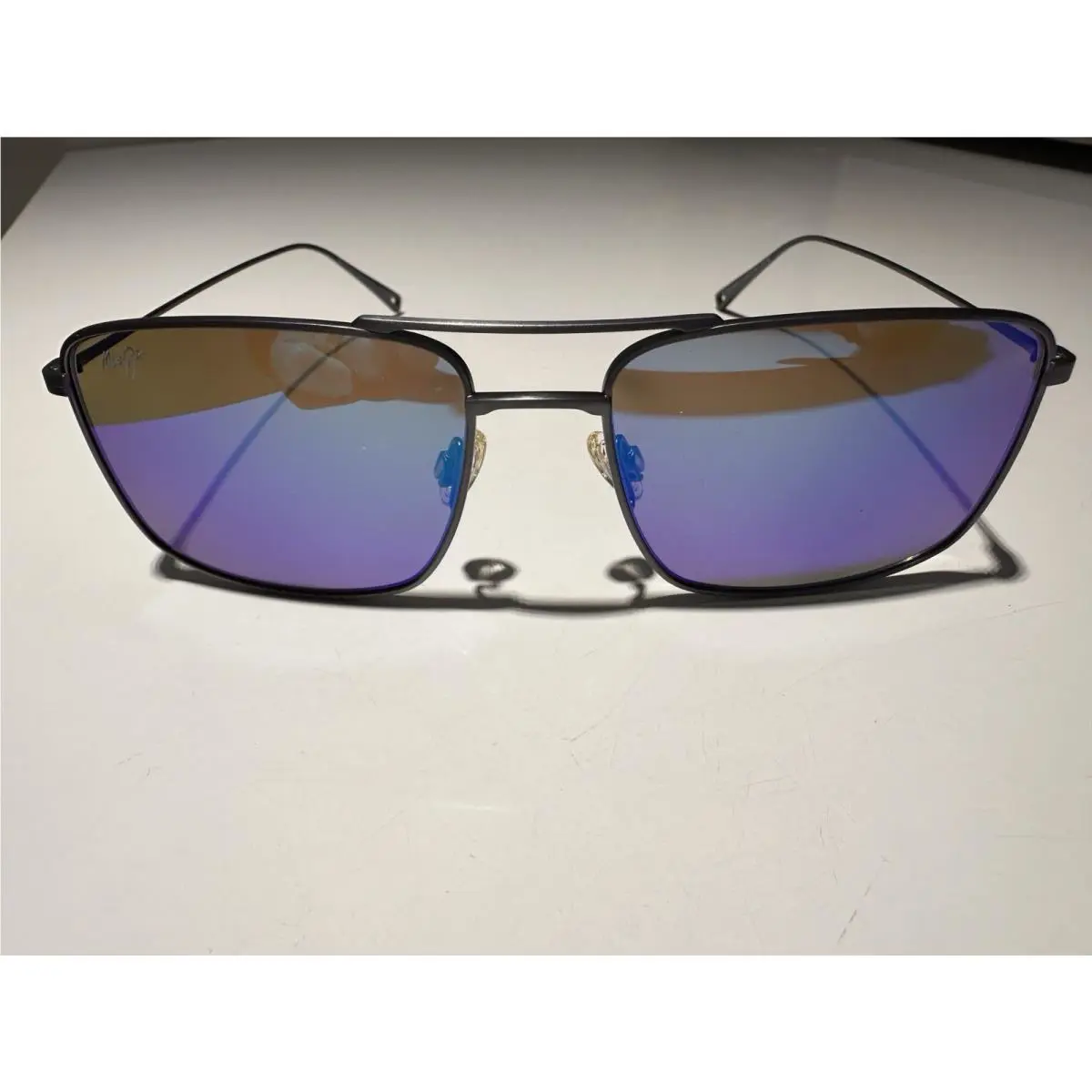Maui Jim Sunglasses MJ0886S 002 Aeko Blue Hawaii Dove Grey 56-17-140