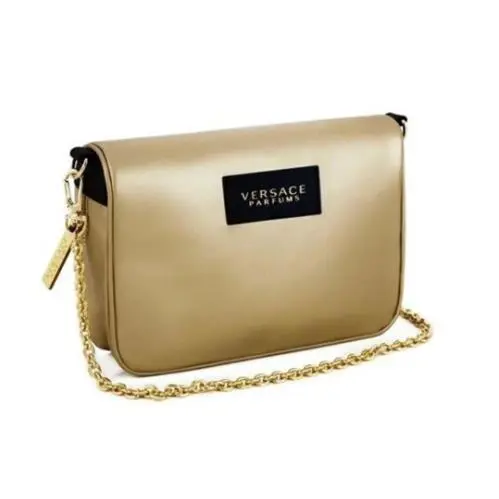 Fragrance Gold Clutch Shoulder Crossbody Handbag by Versace