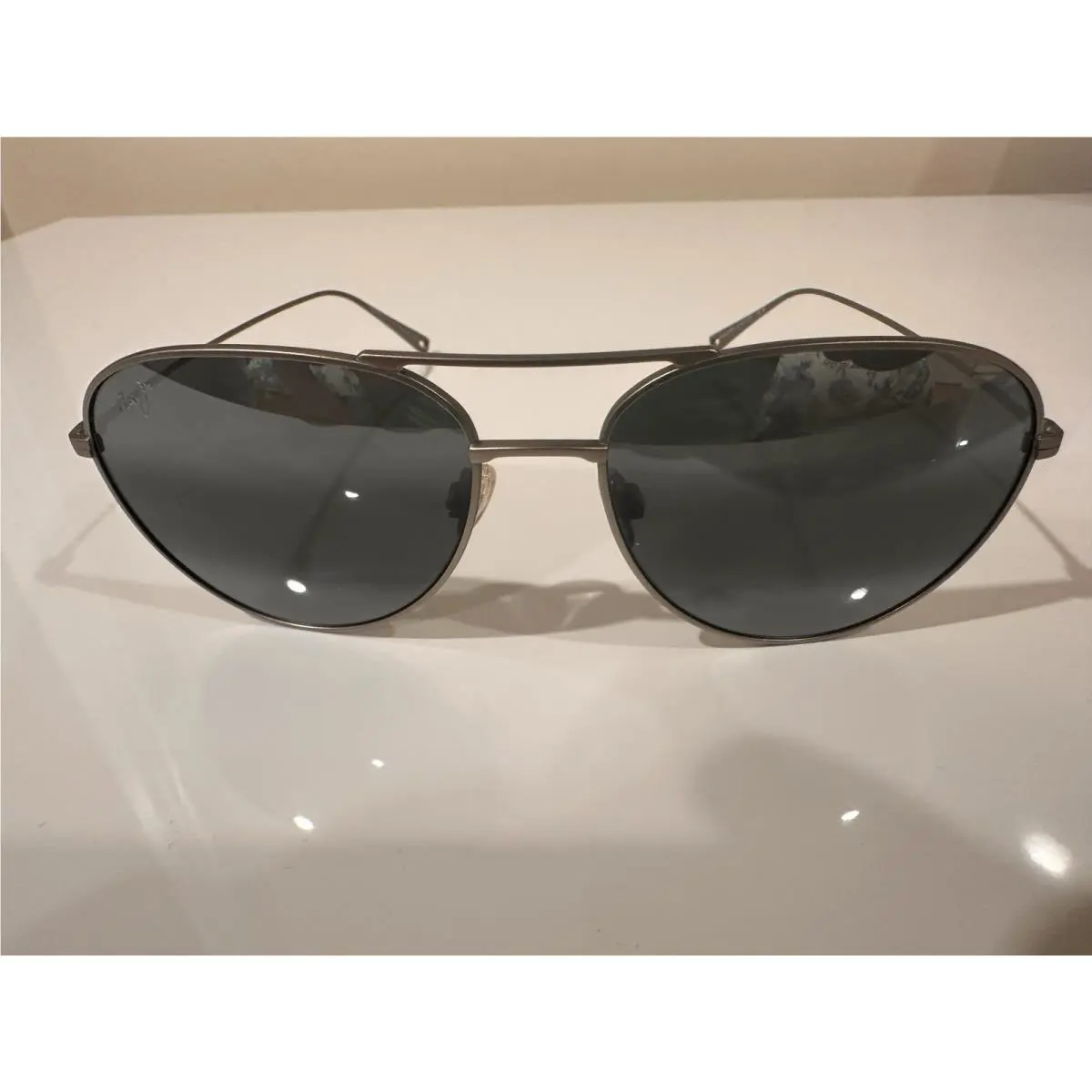 Maui Jim Sunglasses Walaka Grey Matte Titanium MJ0885S 002 Size 58MM