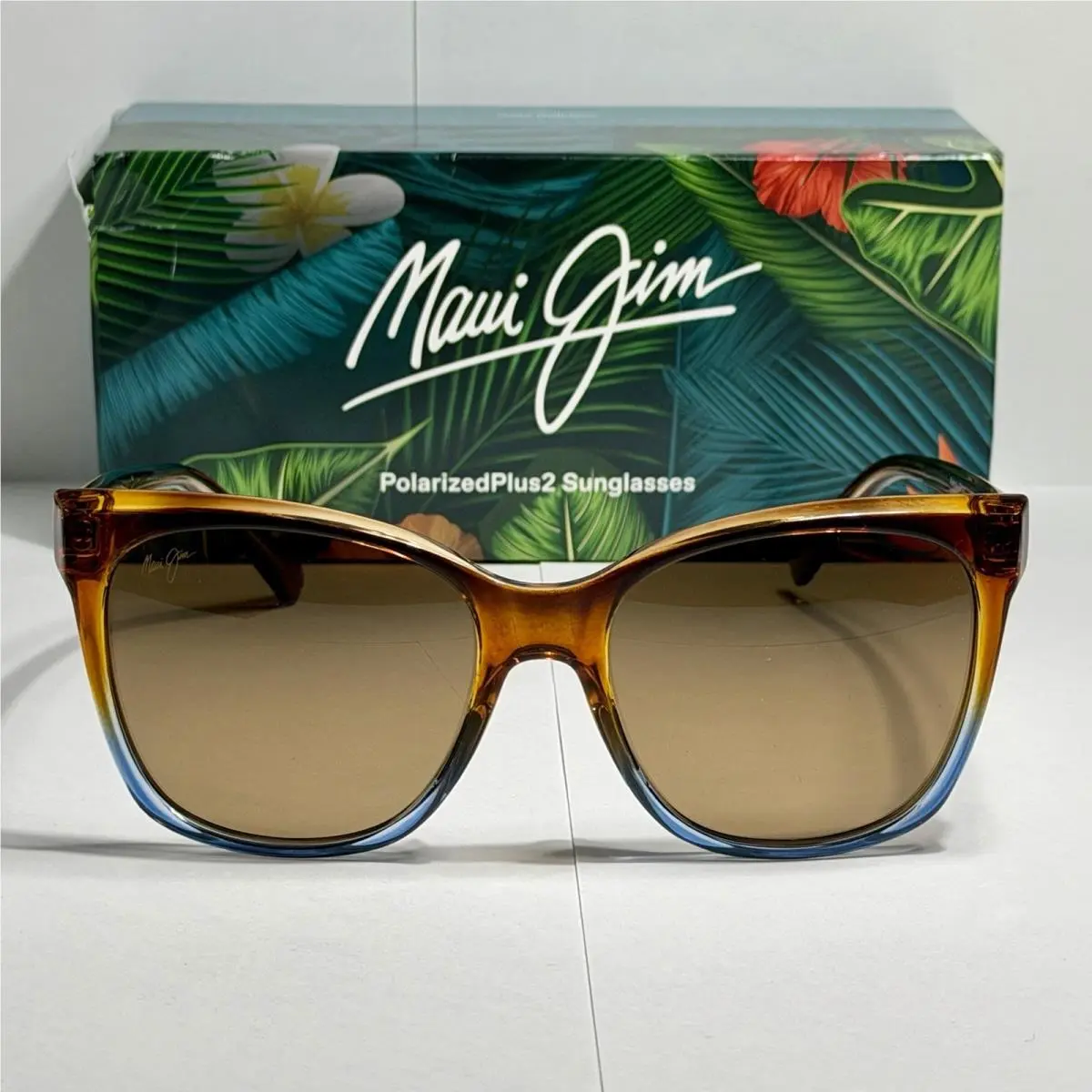Maui Jim Alekona Carmel Blue Frame / Hcl Bronze Polarized HS793-18B