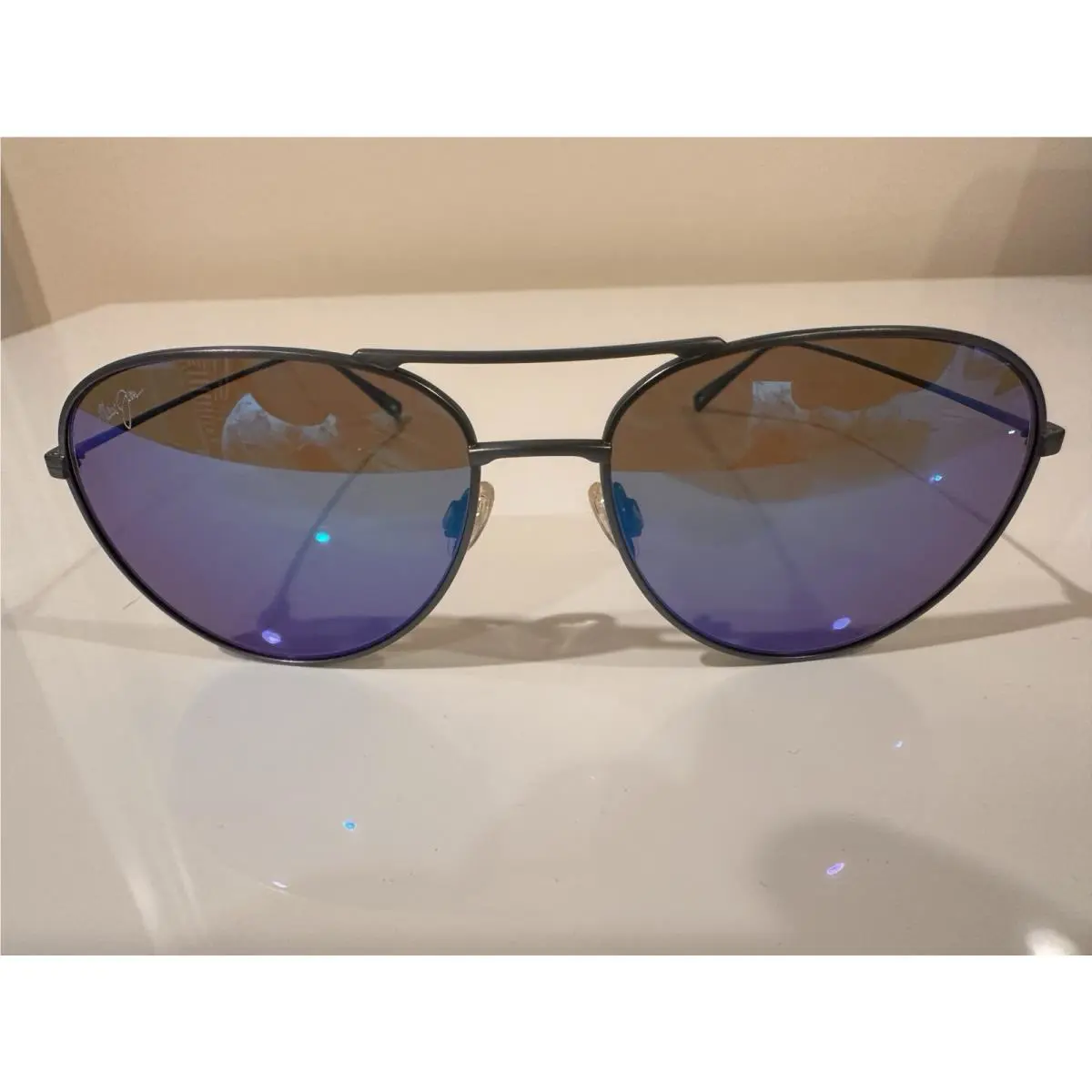 Maui Jim Walaka MP-8H Titanium MJ885-03 Japan Made 57-16-140 Frame Only