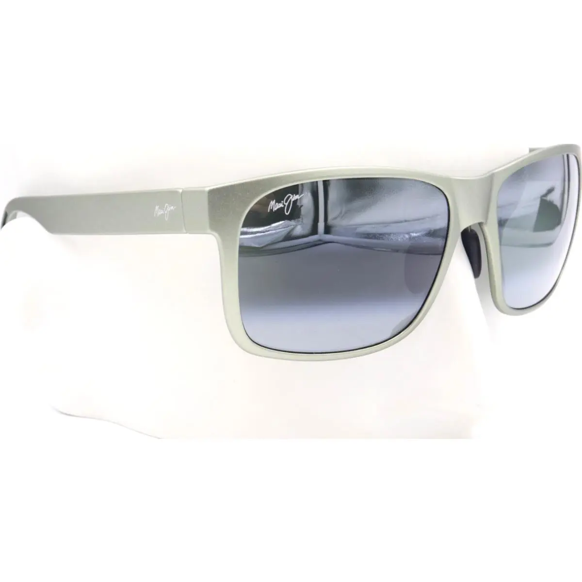 Maui Jim Hot Sands Matte Greyish-green Sunglasses 432-15 / MJ0432S-005